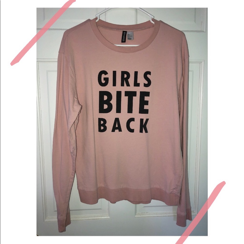 “Girls Bite Back” Crewneck Sweatshirt